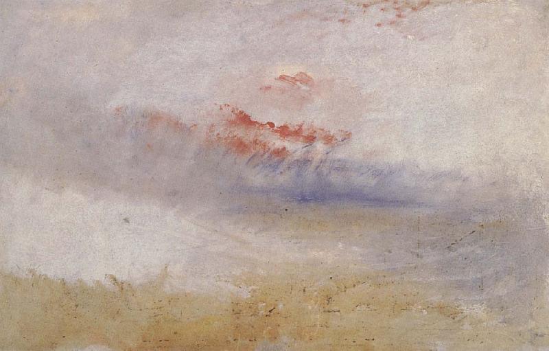 Joseph Mallord William Turner Flammulated sky oil painting picture